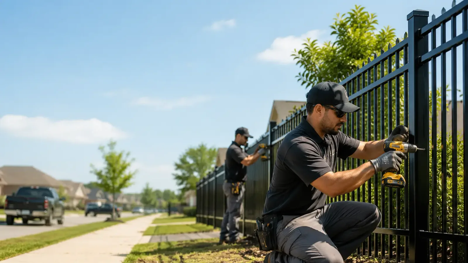 Metal Fence Installation in Waynesville, OH